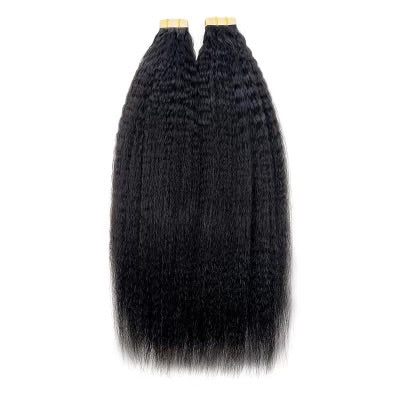 Kinky Curly  Straight  Tape in