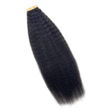 Kinky Curly  Straight  Tape in