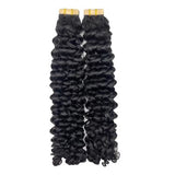 italian curly tape ins