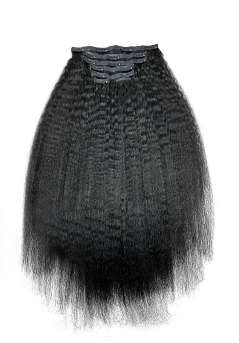 kinky straight clip in