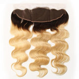 #1B613 Body Wave Frontal Human Hair Blonde  HD Frontal