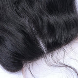 Body Wave Virgin Human Hair Natural Black HD Closure