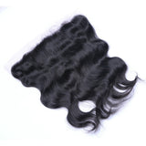 HD Body Wave Virgin Human Hair Natural Black  HD Frontal