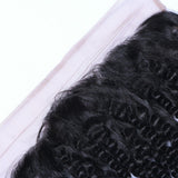 spanish  Curly Virgin Human Hair Natural Black  HD Frontal