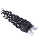 HD Natural wave Virgin Human Hair Natural Black Closure
