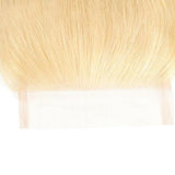 #613 Body Wave Closure Human Hair Blonde HD Closure