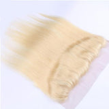 HD #613 Straight Frontal Human Hair Blonde  HD Frontal