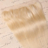 HD #613 Straight Frontal Human Hair Blonde  HD Frontal