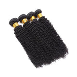 spanish  Curly Virgin Human Hair Natural Black Bundles
